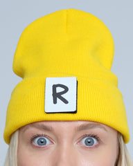 R Letter Patch