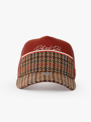 Front view of Royalty Brick Trucker Hat