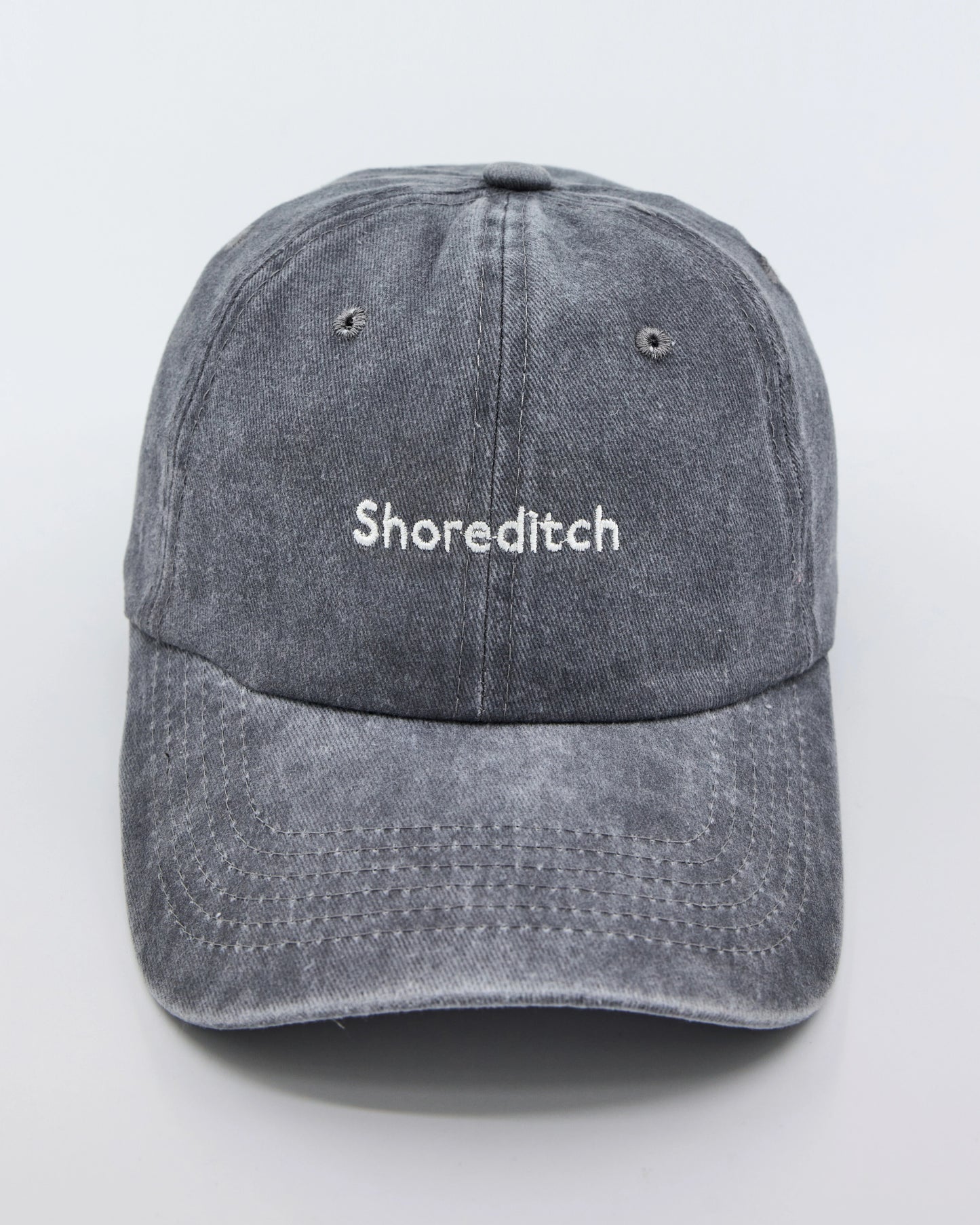 Shoreditch Light Gray Washed Cap
