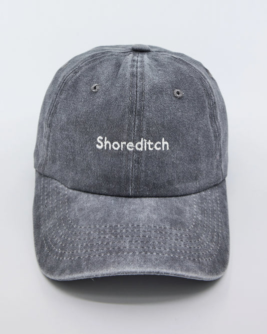 Shoreditch Light Gray Washed Cap