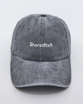Shoreditch Light Grey Washed Cap
