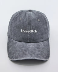 Shoreditch Light Grey Washed Cap