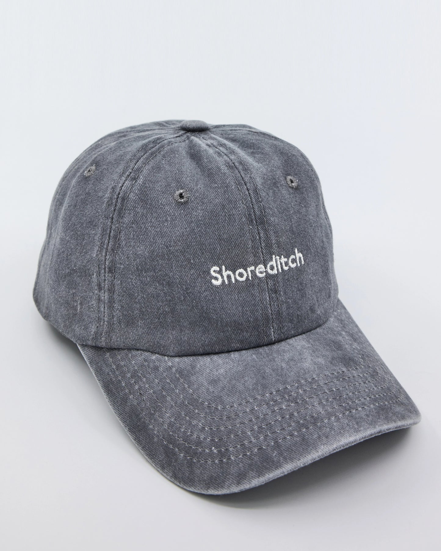 Shoreditch Light Gray Washed Cap