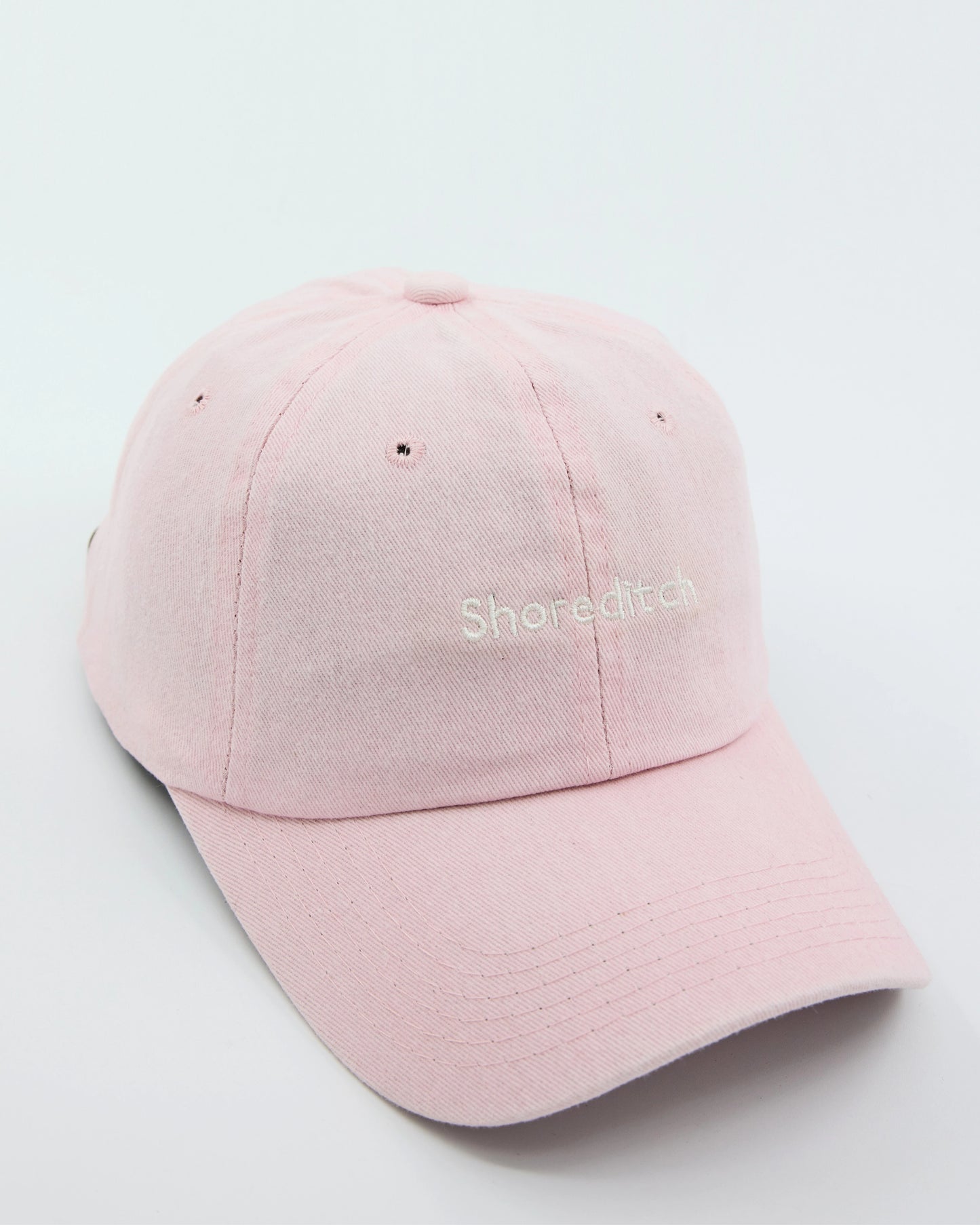 Shoreditch Light Pink Washed Cap