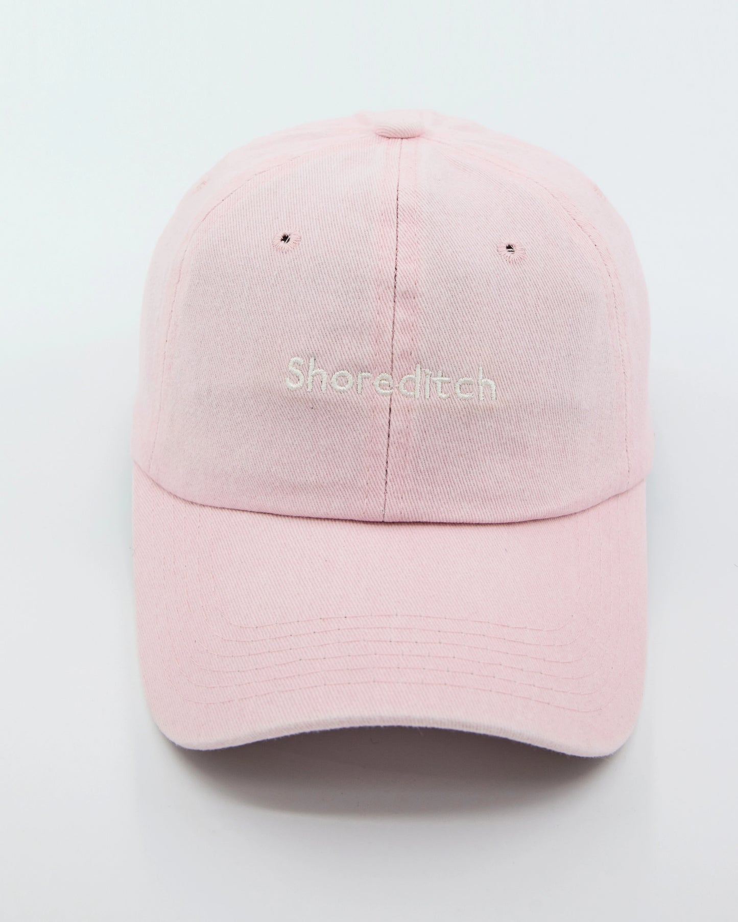 Shoreditch Light Pink Washed Cap