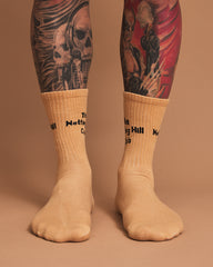 The Notting Hill Club Beige Socks