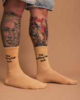 The Notting Hill Club Beige Socks