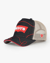 Elvis Navy Trucker Cap front view
