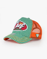 Chef Green Trucker Cap front view