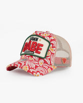 Babe Red Trucker Cap front view