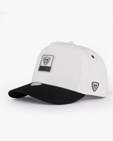 Contrast White Trucker Cap front view