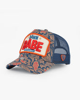 Babe Blue Trucker Cap front view