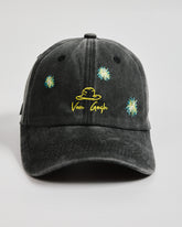 Front view of Van Gogh Black Washed Cap