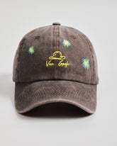 Front view of Van Gogh Brown Washed Cap
