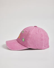 Van Gogh Pink Washed Cap on a light gray background