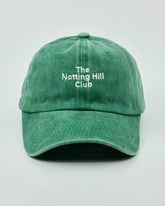 The Notting Hill Club Green Washed Cap