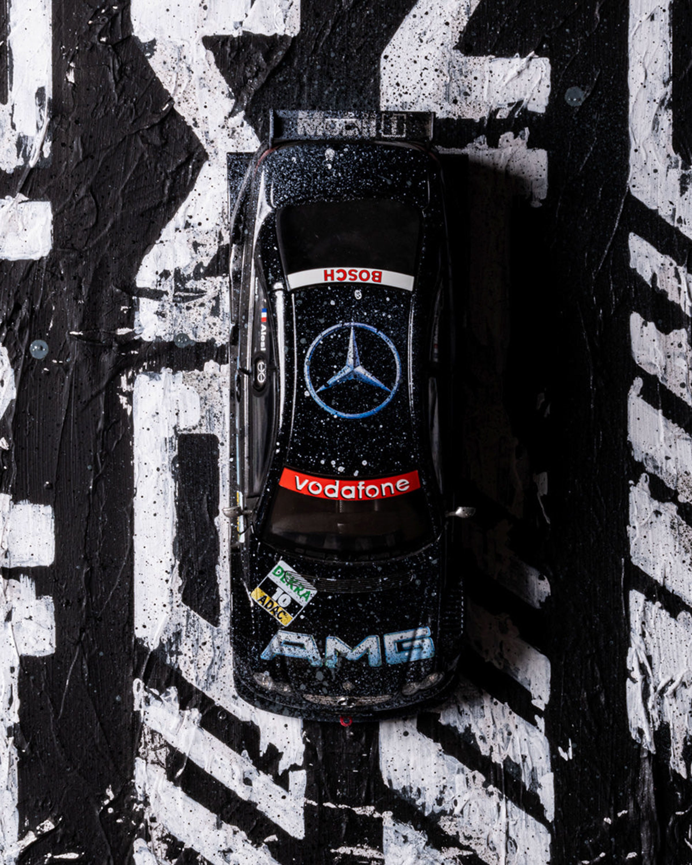 ALESI AMG 118 Diecast Mercedes CLK ARTWORK