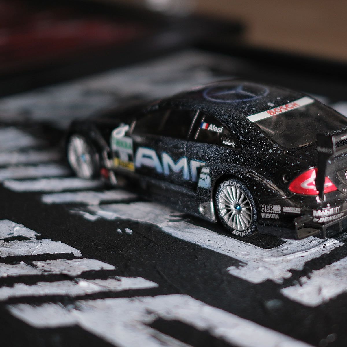 ALESI AMG 118 Diecast Mercedes CLK ARTWORK
