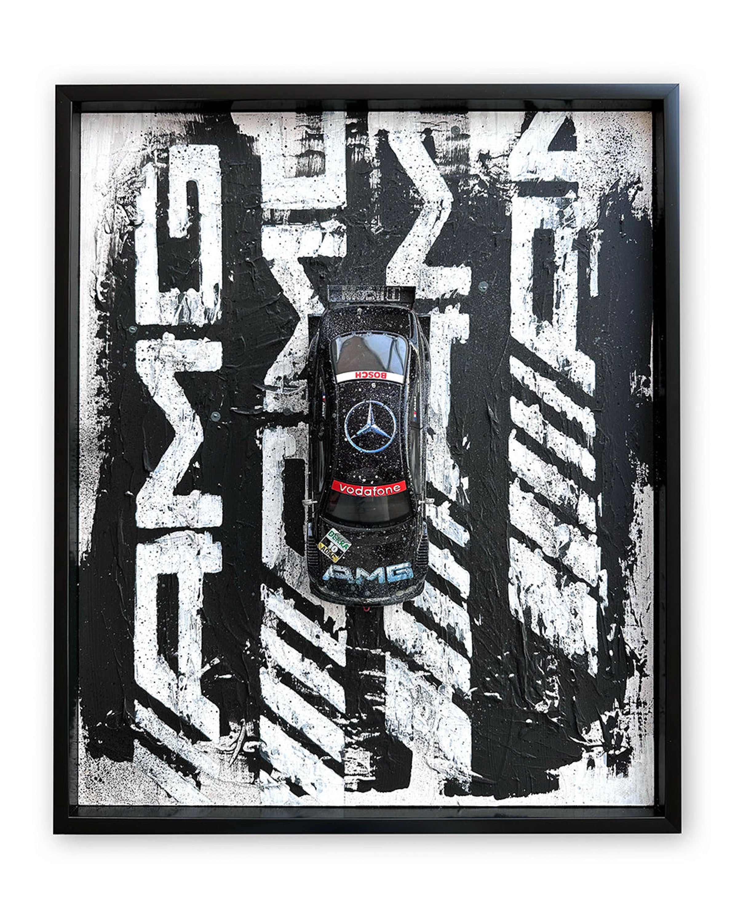 ALESI AMG 118 Diecast Mercedes CLK ARTWORK