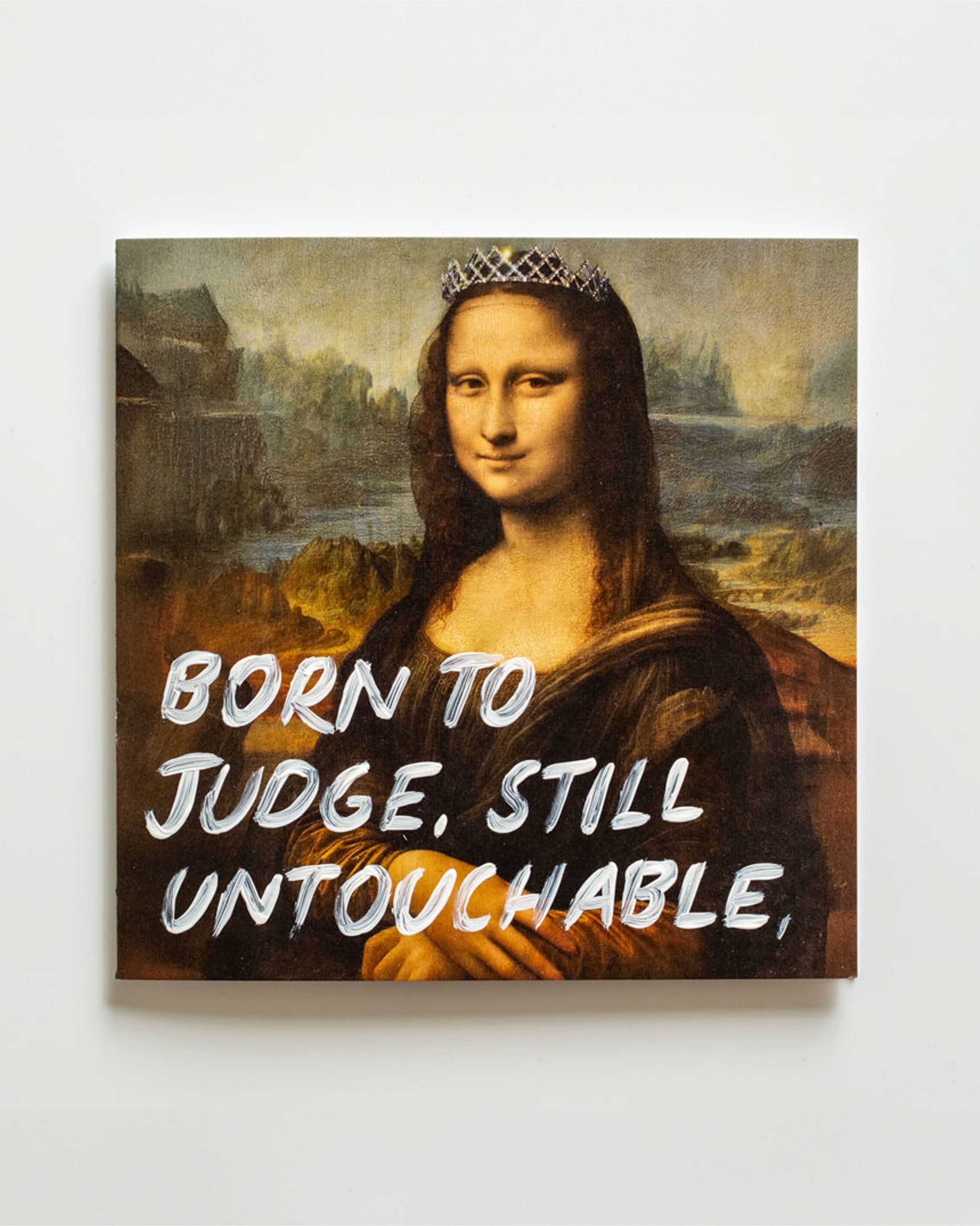 Born To Judge, Still Untouchable - Handwritten Postcard