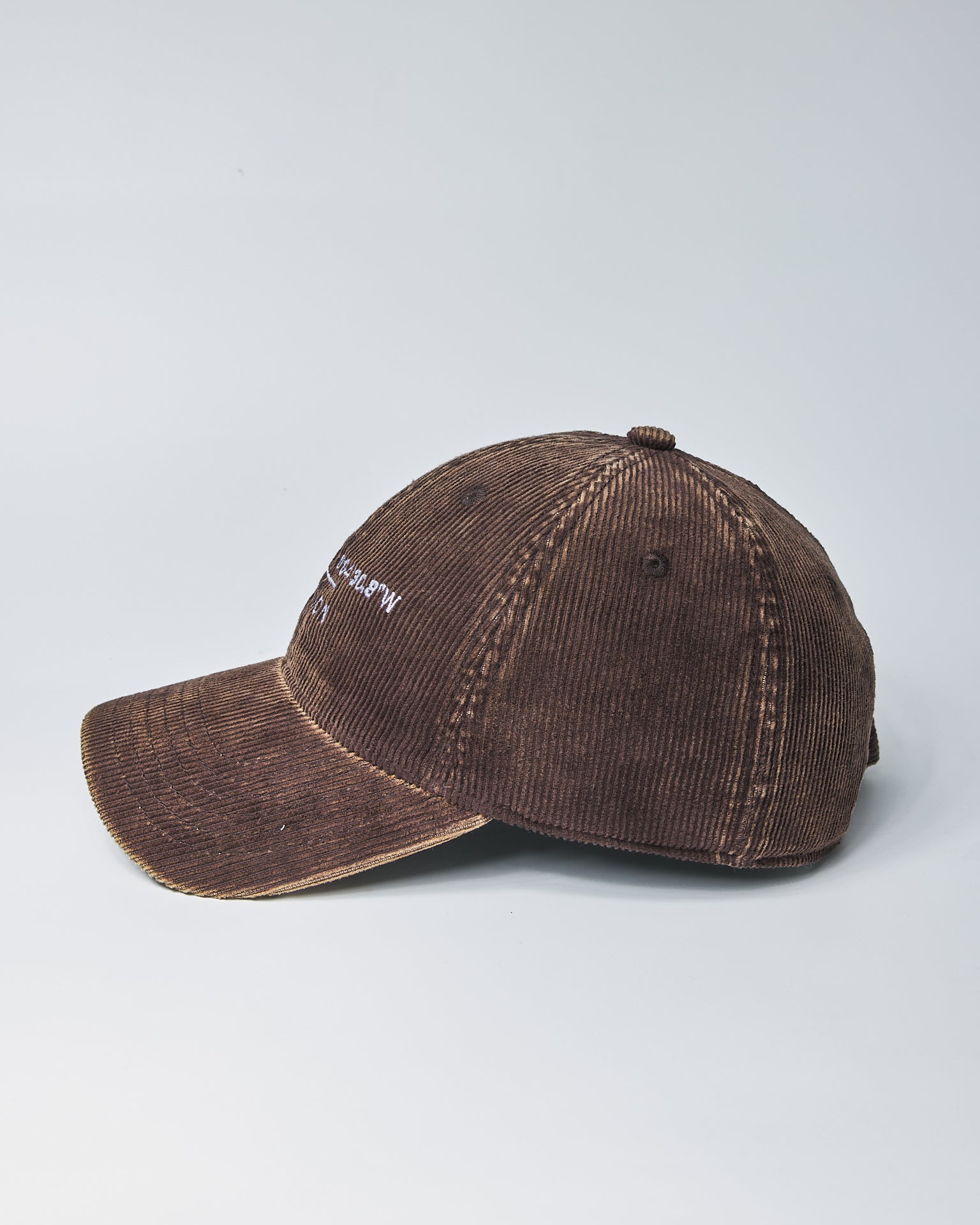 London Brown Corduroy Cap