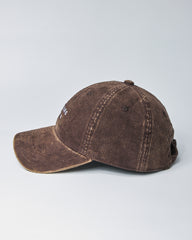 Need More Coffee Brown Corduroy Cap