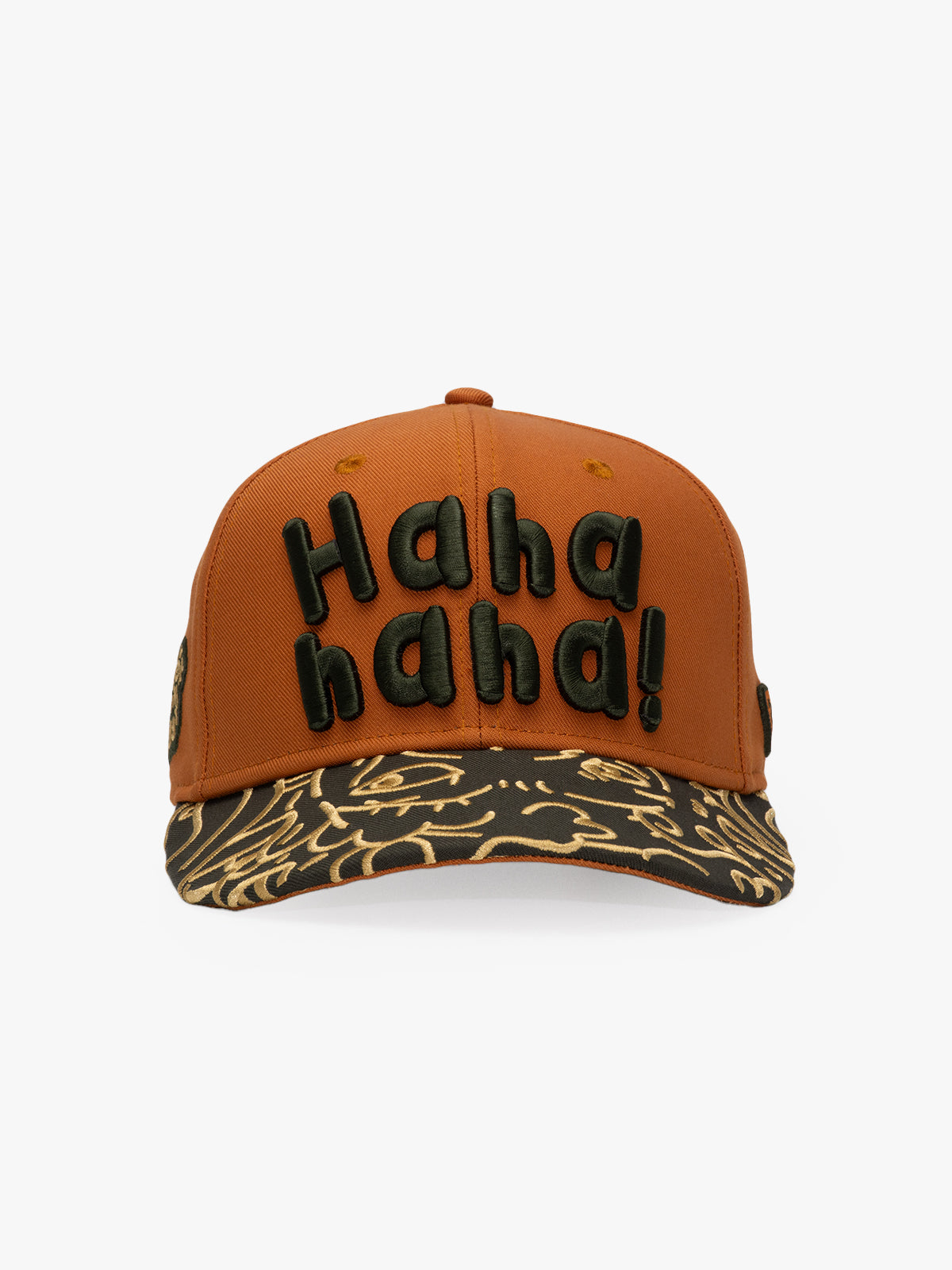 Baseball Cap - Curved Visor - Art Collection - Doodle - Tan