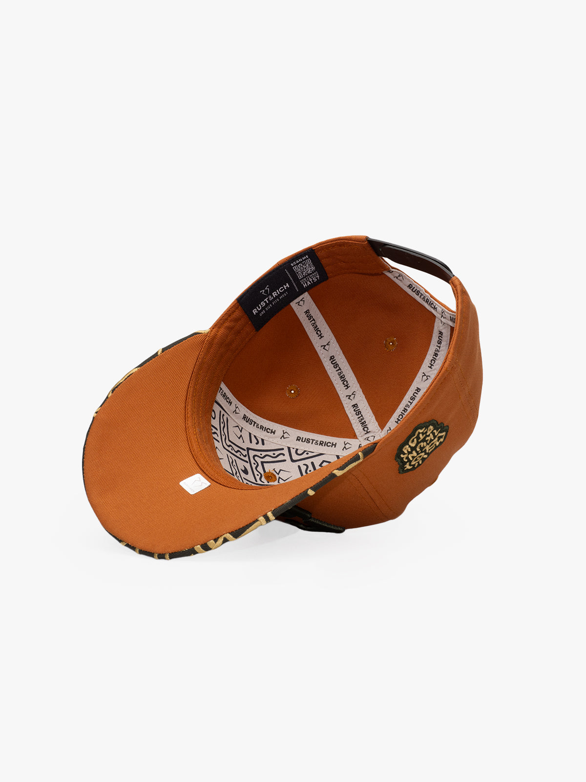 Baseball Cap - Curved Visor - Art Collection - Doodle - Tan
