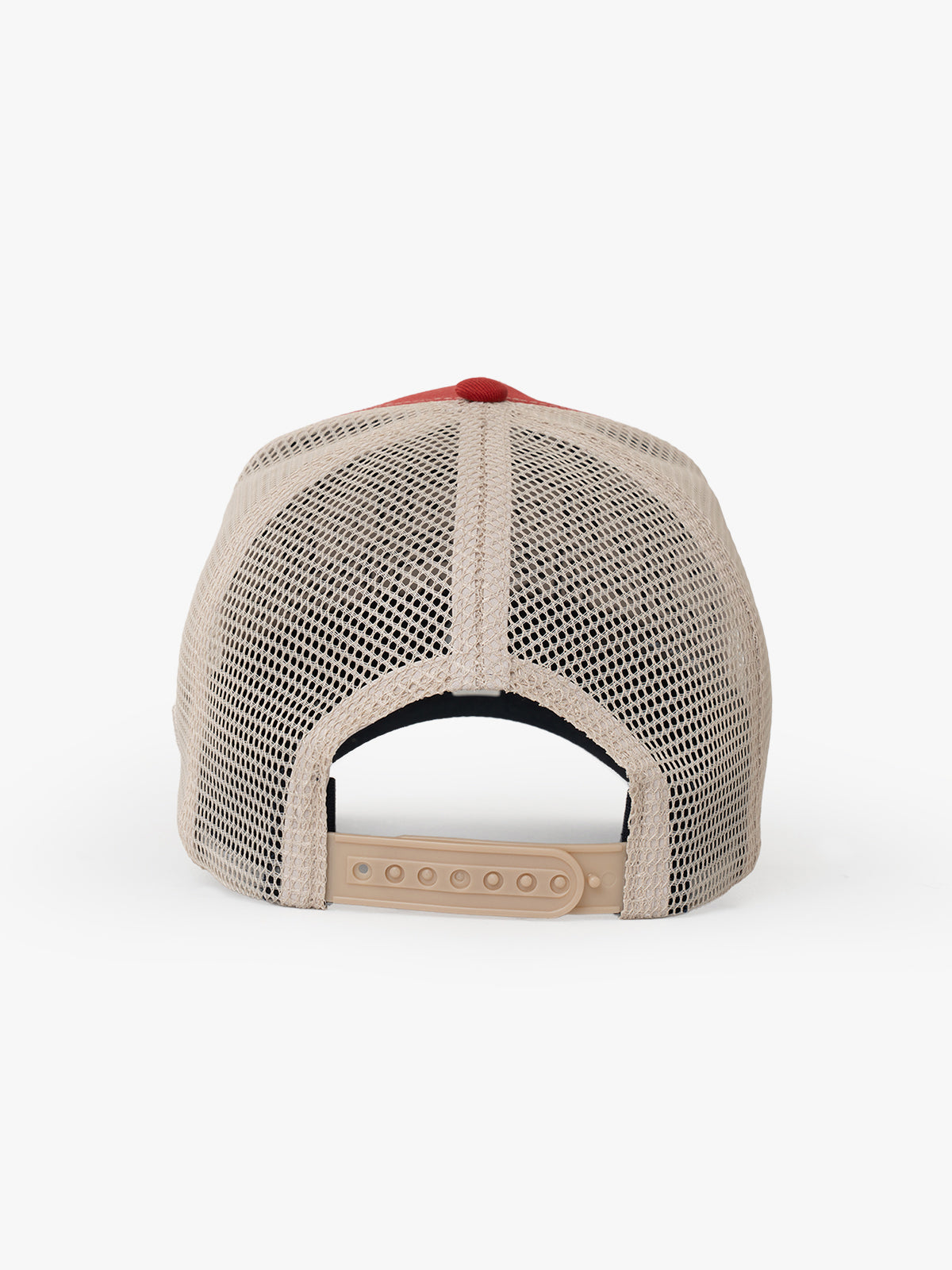 Hard Love Red Trucker Cap detail view 5