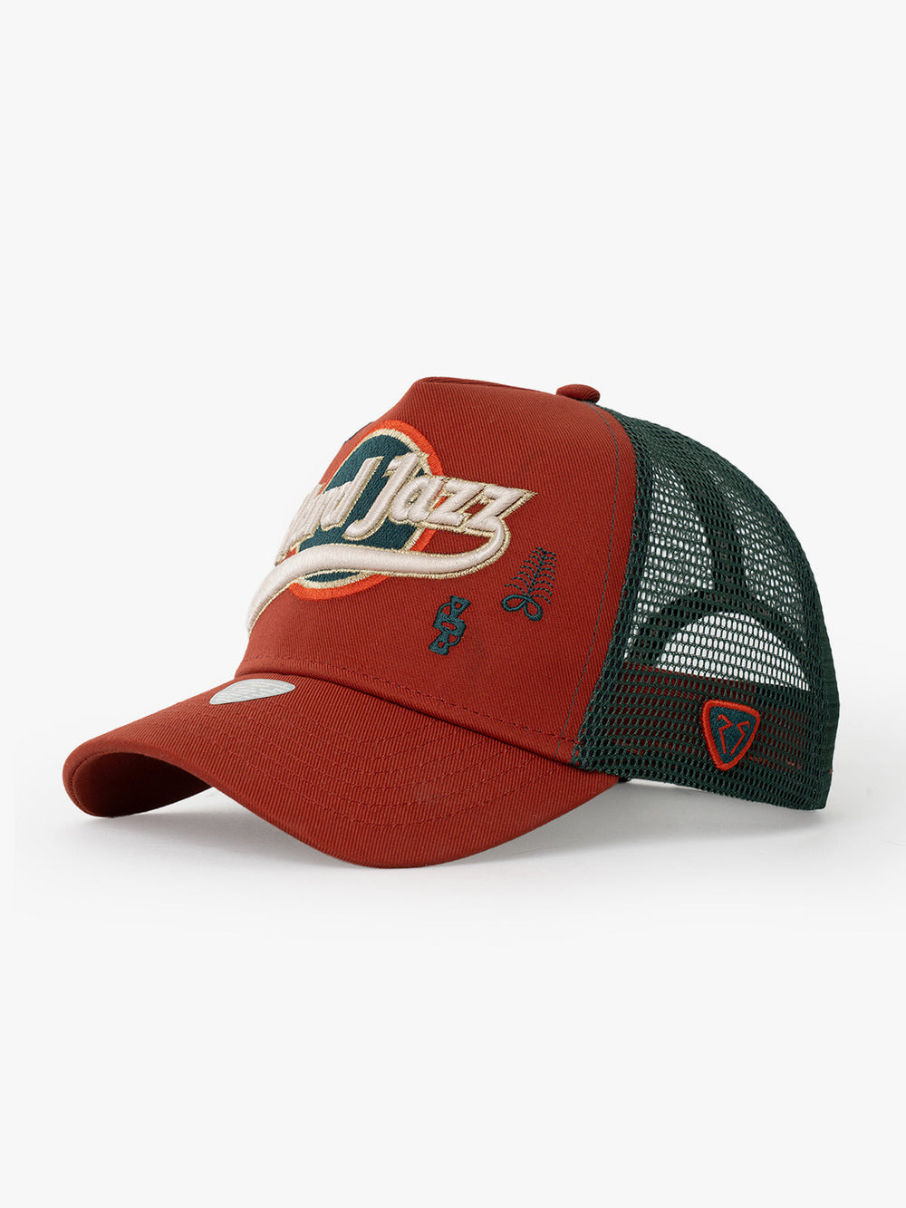 Hard Jazz Brick Trucker Cap front view