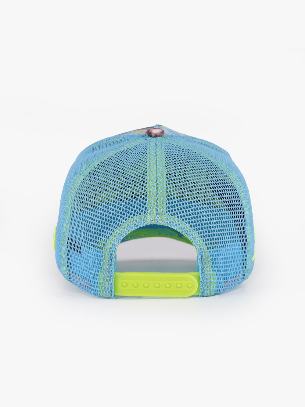 Frida Pink & Blue Trucker Cap detail view 4
