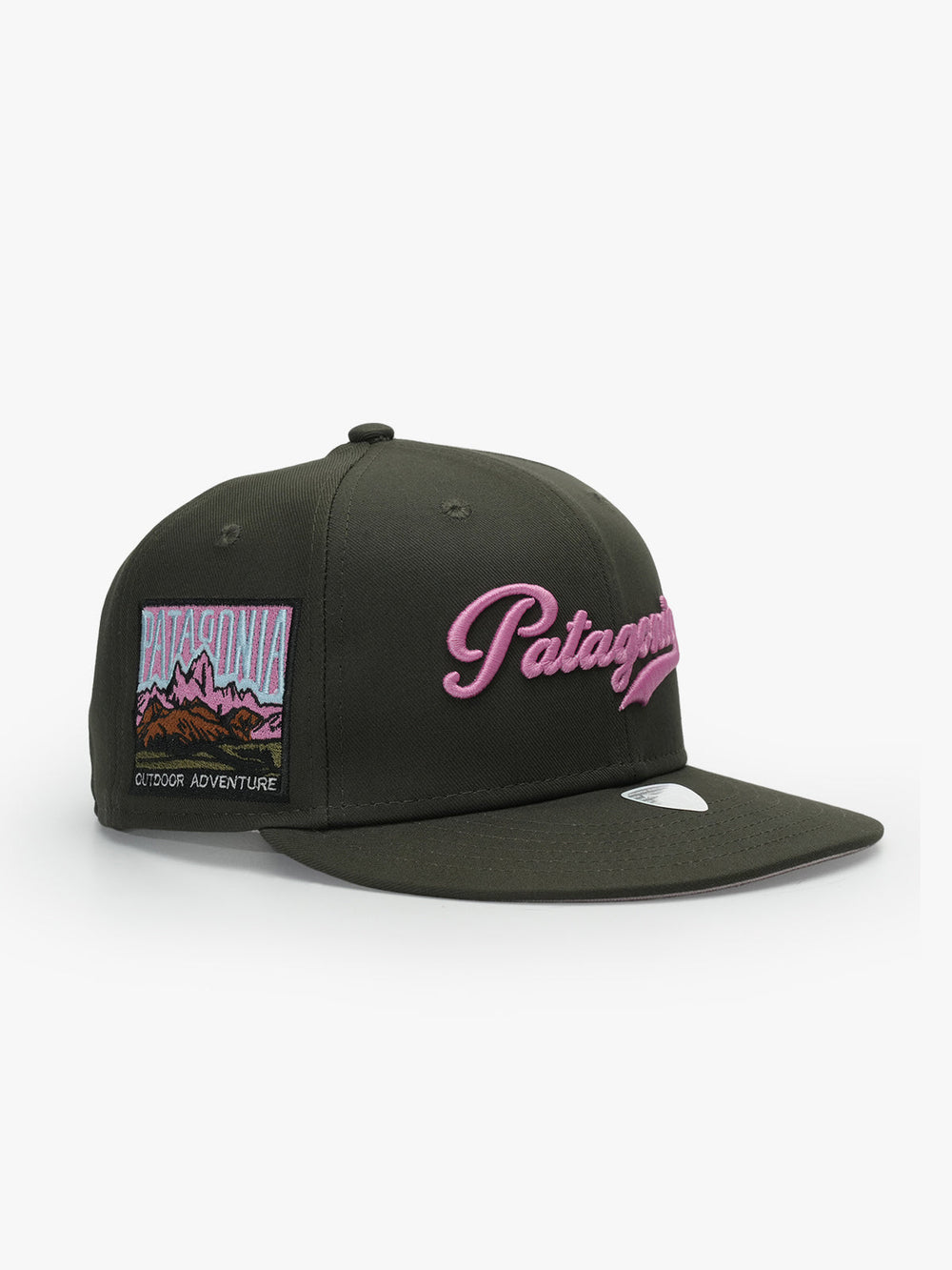 Patagonia Khaki Snapback Cap detail view 4