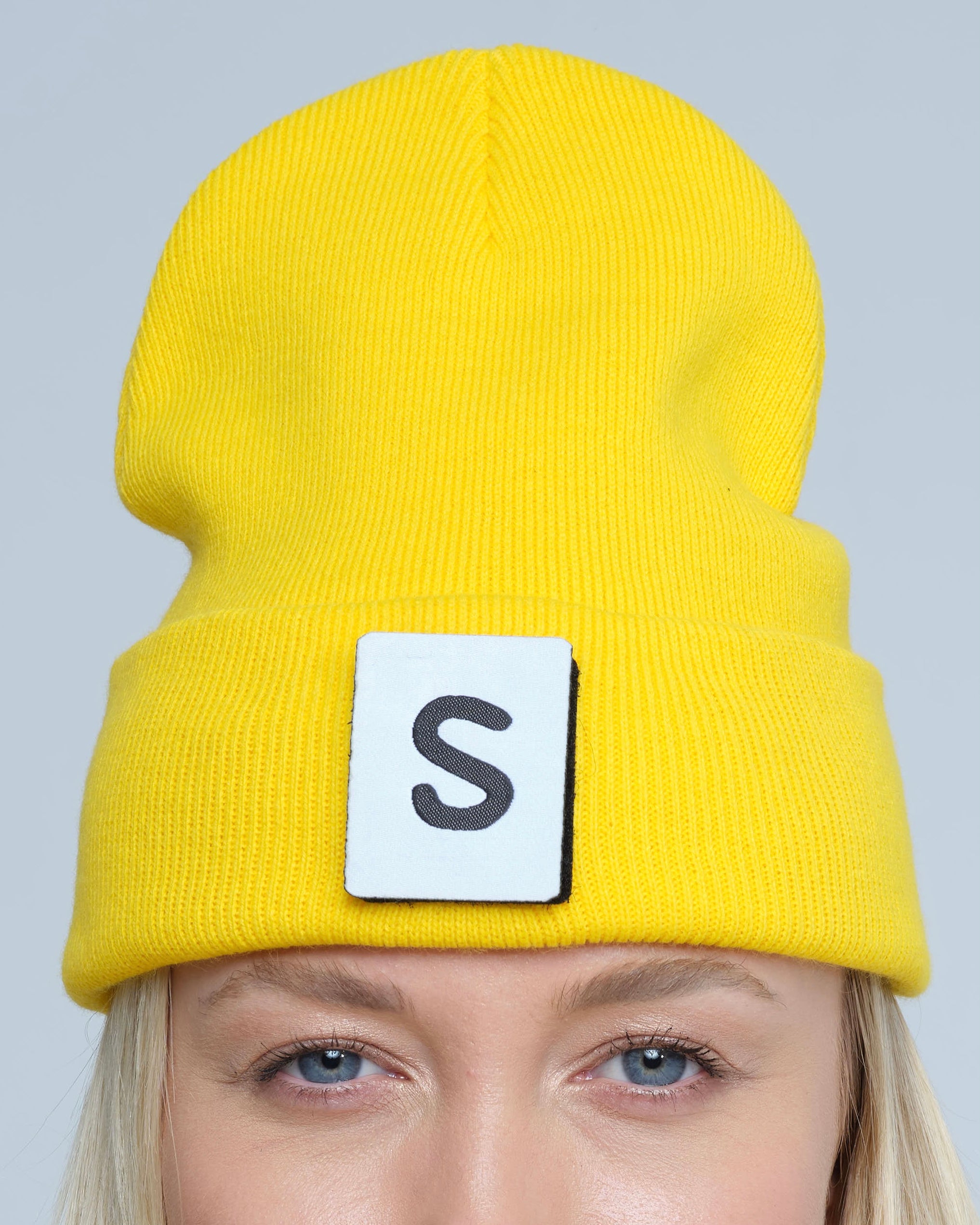 S Letter Patch