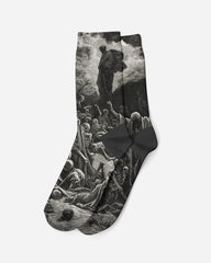 Vision of the Valley of Dry Bones, 1866, Socks