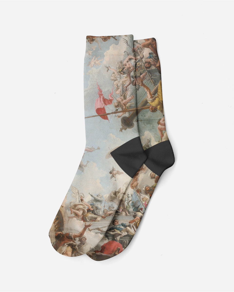 The Glorification of the Giustiniani Family, 1783, Socks