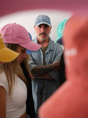Cute But Psycho Denim Washed Cap