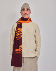 Soho Wine VeloYou scarf product image 3