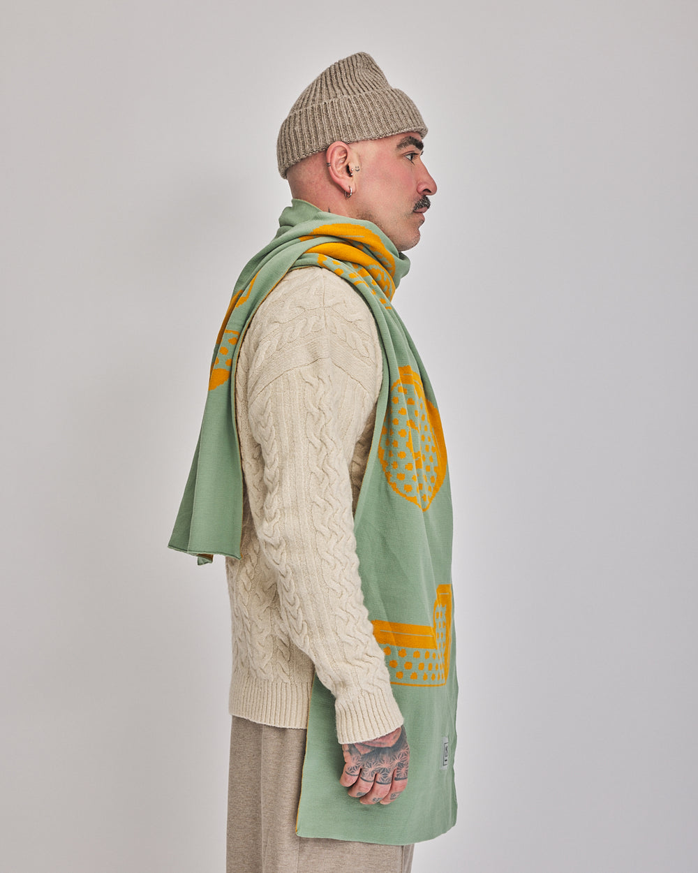 Hackney Sage VeloYou scarf product image 4