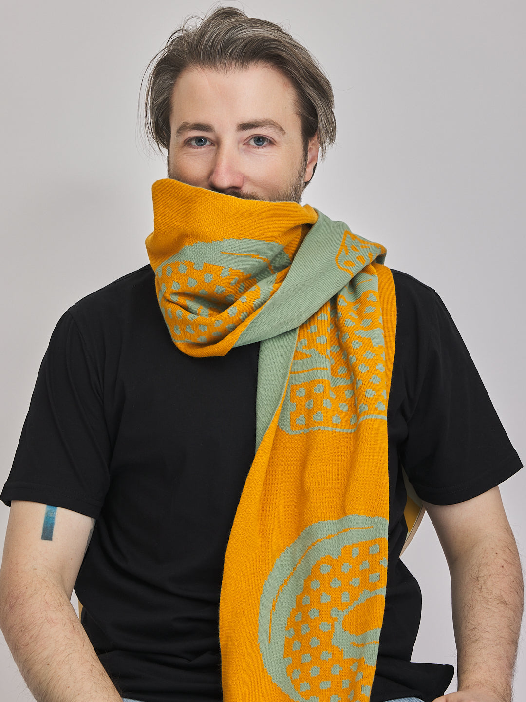 Hackney Sage VeloYou scarf product image 5