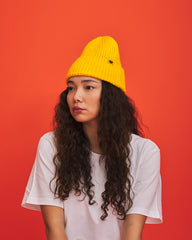 Yellow Lux Beanie