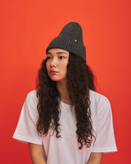 Dark Grey Lux Beanie