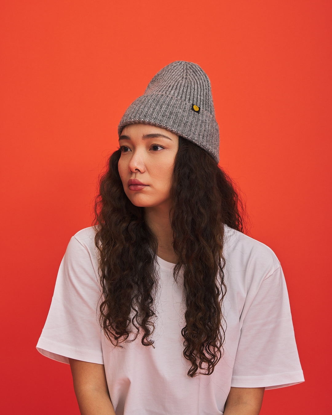 Grey Lux Beanie