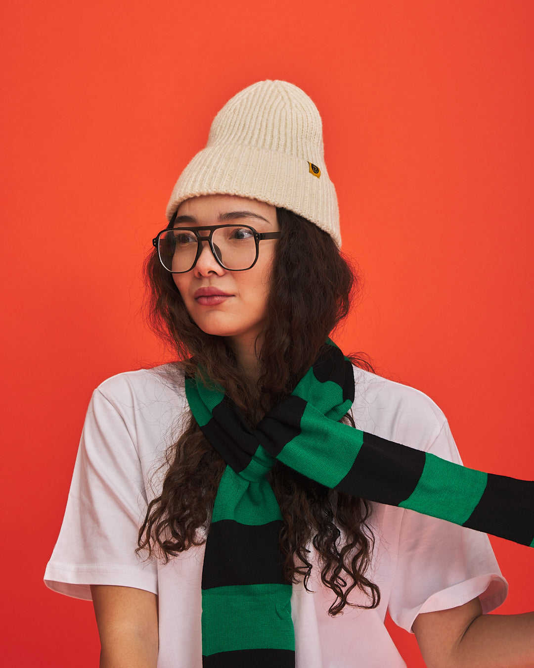 Black & Green VeloYou scarf product image 3