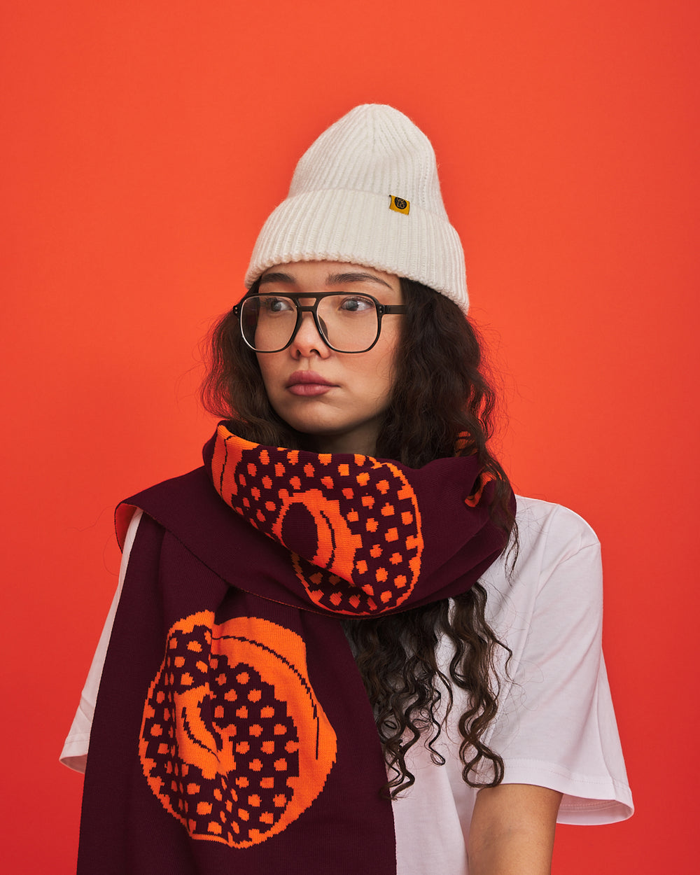 Soho Wine VeloYou scarf product image 6