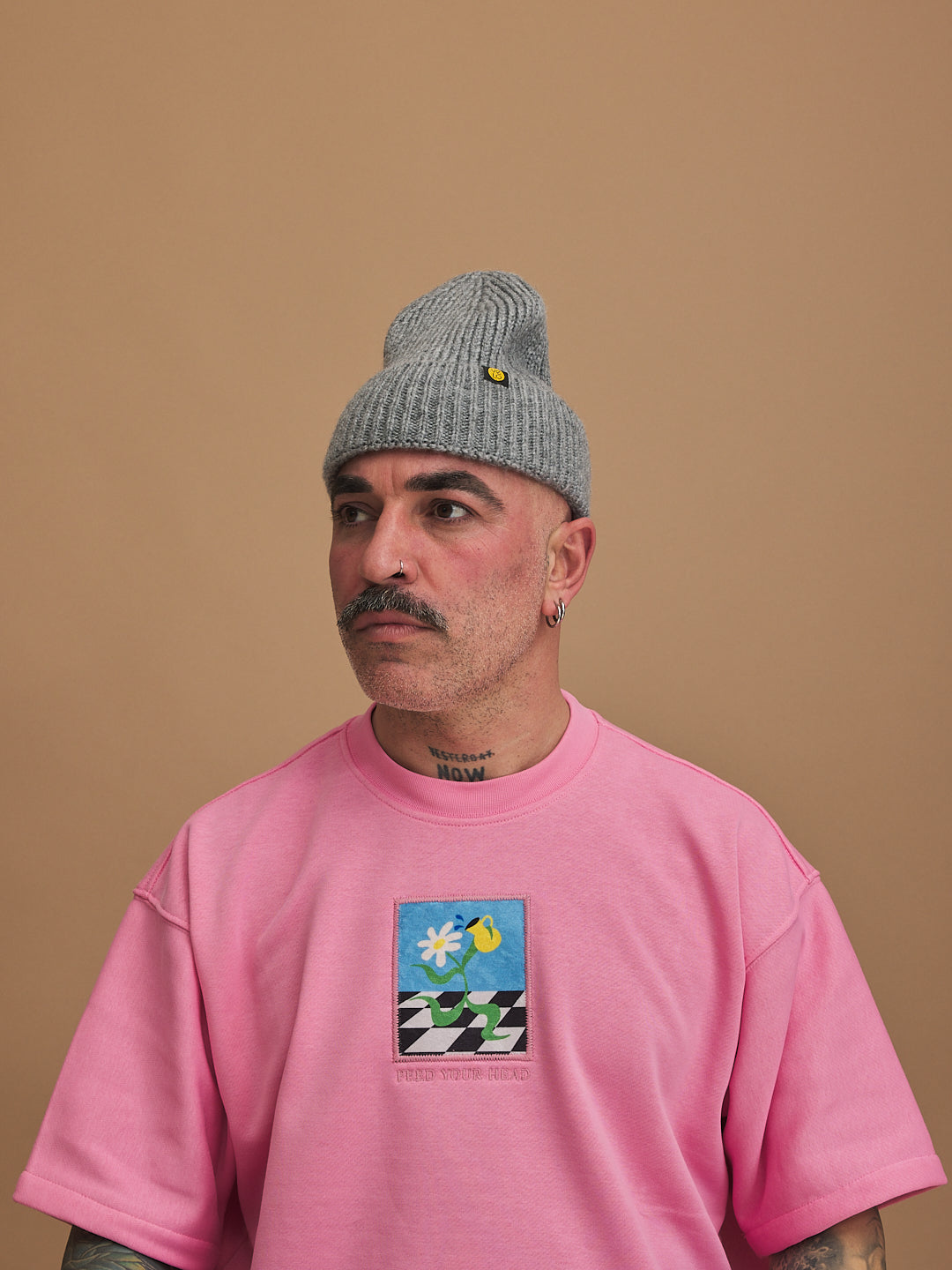 Grey Lux Beanie