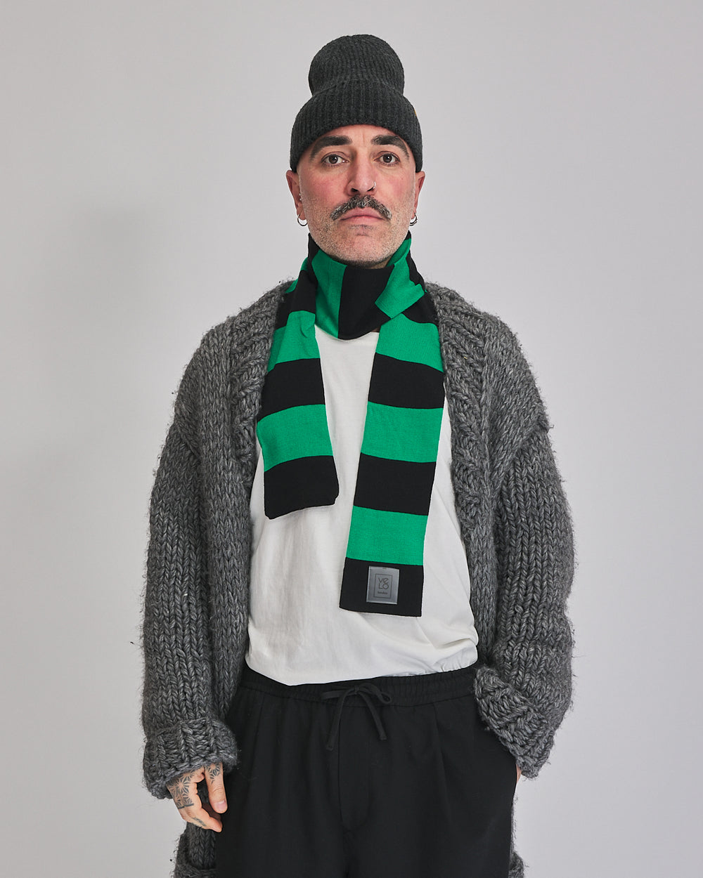 Black & Green VeloYou scarf product image 4