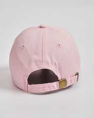 Love You Bye Light Pink Washed Cap