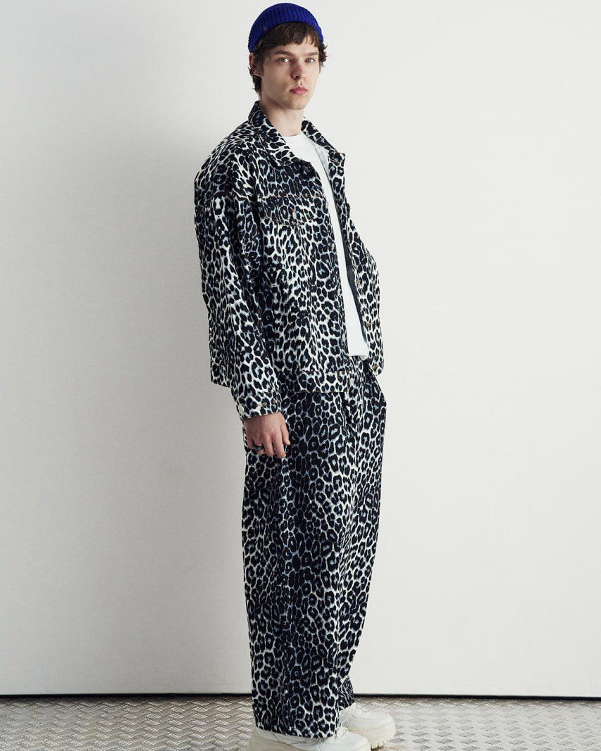 Arctic Leopard Denim Set