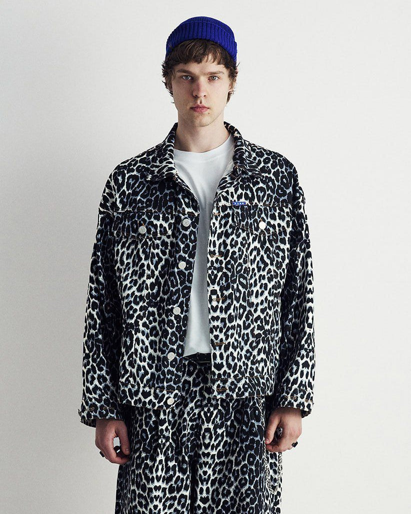 Arctic Leopard Denim Set
