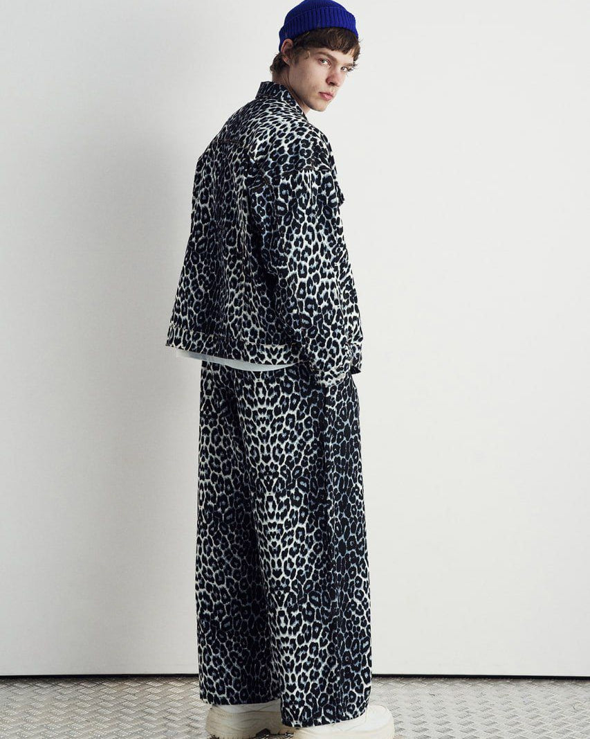 Arctic Leopard Denim Set